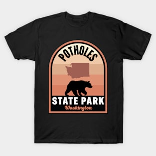 Potholes State Park WA Bear T-Shirt